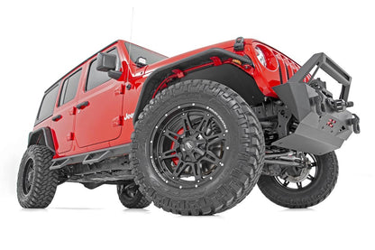 Rough Country 94201011 Rough Country 94 Series Wheel | One-Piece | Matte Black | 20x10 | 8x170 | -18mm