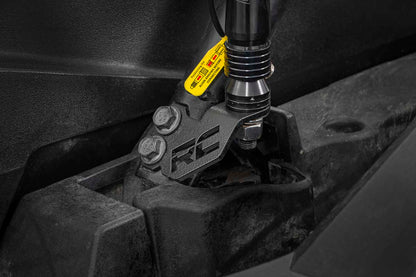Rough Country 93052 Whip Mount | Cage | 4' Multl-Color LED Whip Pair | Polaris RZR XP 1000