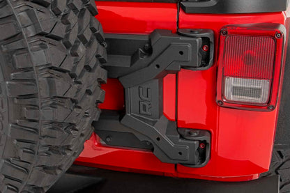 Rough Country 10523 Heavy Duty Tire Carrier | Jeep Wrangler JK/Wrangler Unlimited  (2007-2018)