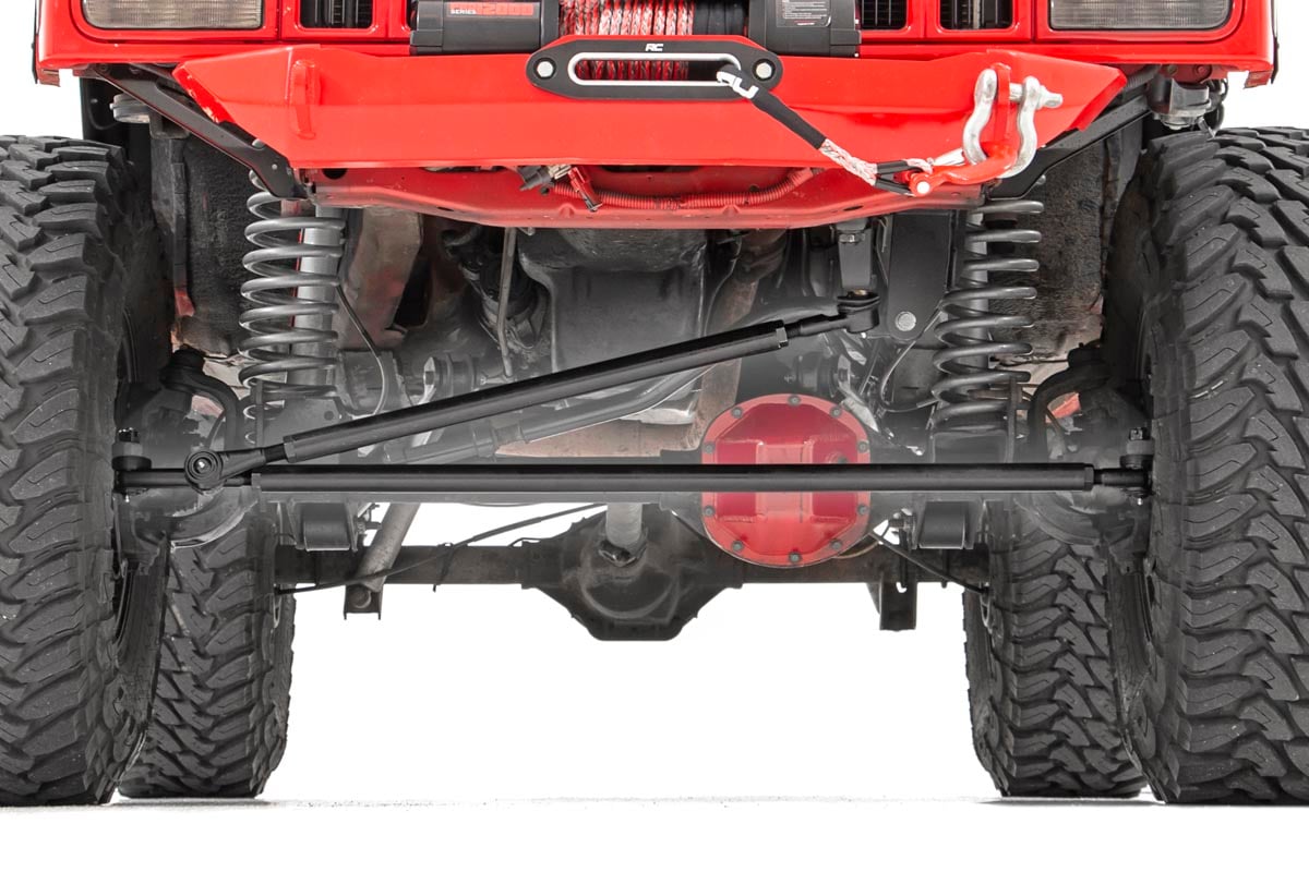 Rough Country 10604 HD Steering Kit | Jeep Comanche MJ/Wrangler TJ/Wrangler Unlimited