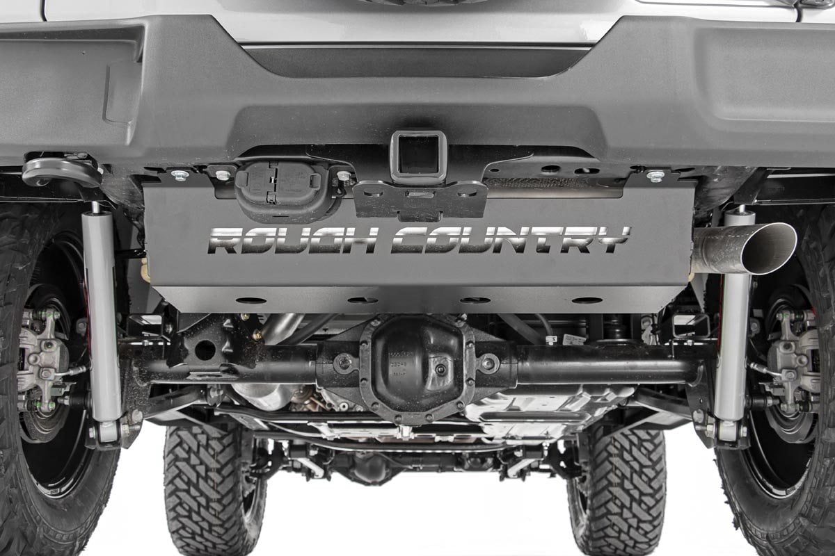 Rough Country 10599 Skid Plate | Muffler | Jeep Wrangler JL/Wrangler Unlimited 4WD (2018-2025)