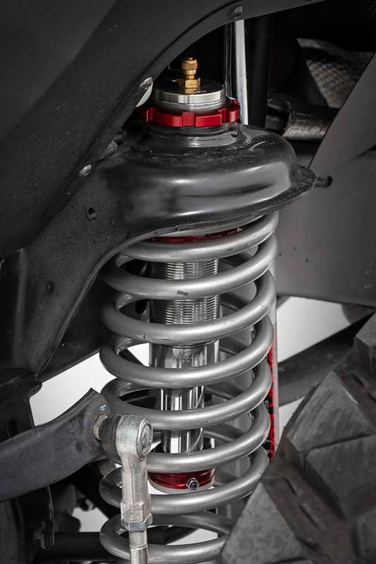 Rough Country BST3000 Hydraulic Travel Bump Stop Pair | Jeep Gladiator JT/Wrangler JK & JL/Wrangler Unlimited