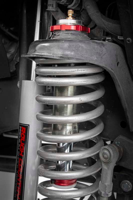 Rough Country BST3000 Hydraulic Travel Bump Stop Pair | Jeep Gladiator JT/Wrangler JK & JL/Wrangler Unlimited
