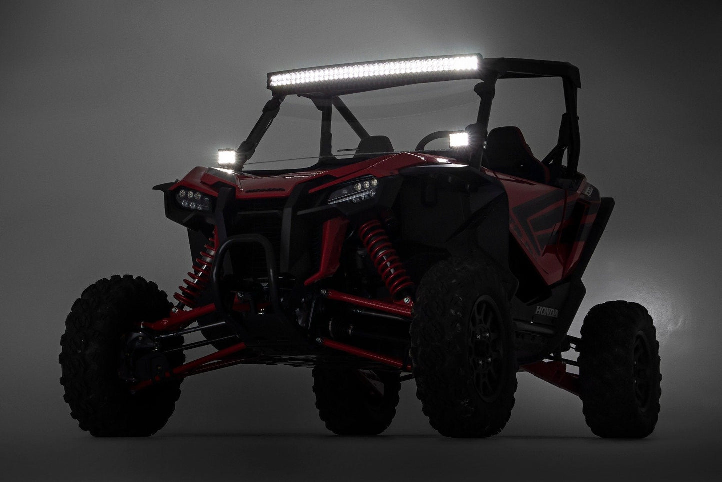 Rough Country 72940BL 40 Inch Black Series LED Light Bar | Curved | Dual Row