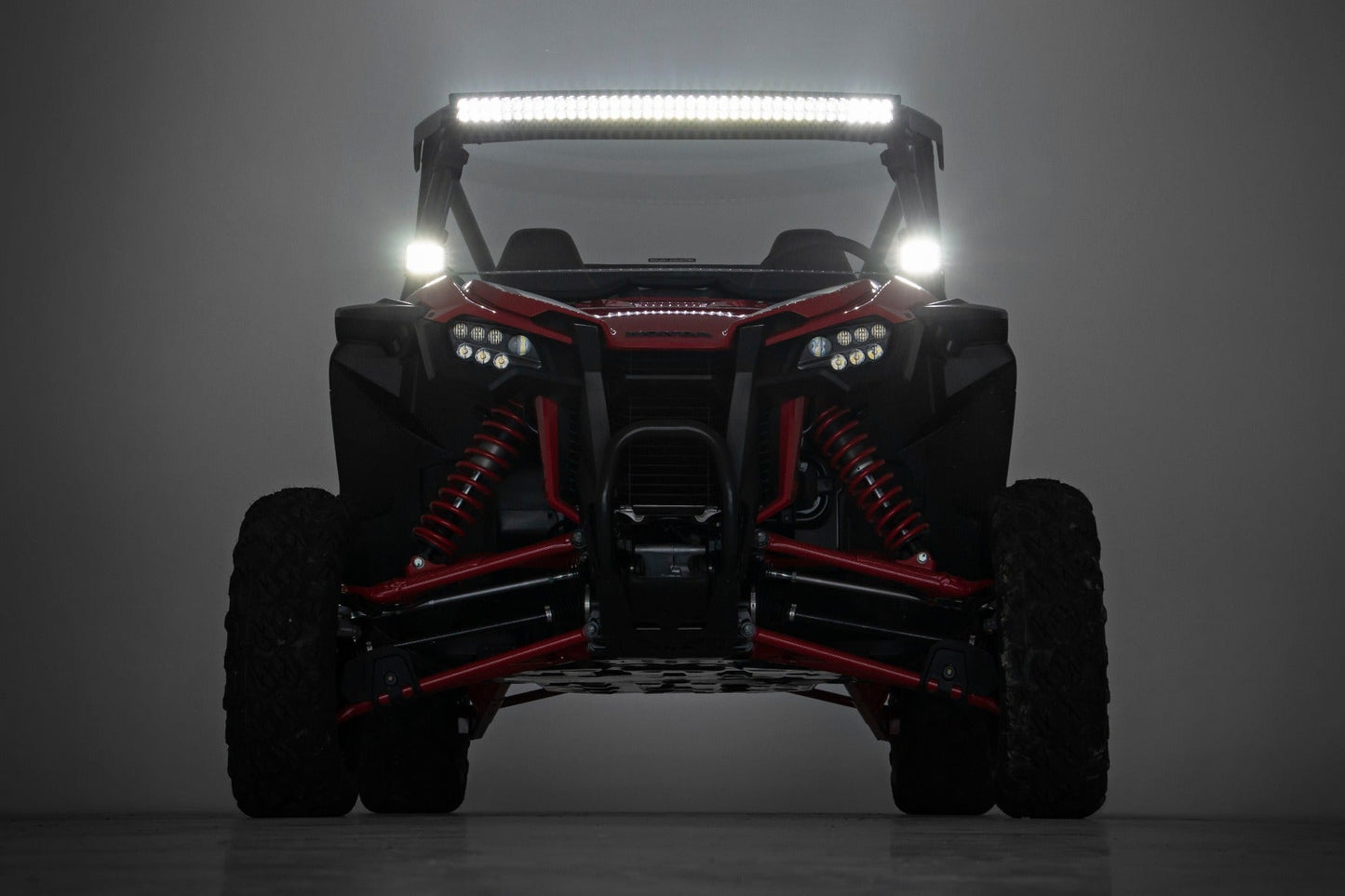 Rough Country 72940BL 40 Inch Black Series LED Light Bar | Curved | Dual Row