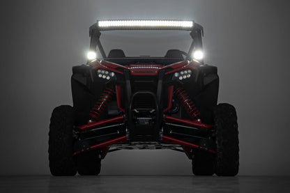 Rough Country 72940BL 40 Inch Black Series LED Light Bar | Curved | Dual Row