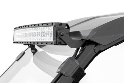 Rough Country 92046 LED Light Kit | Front Mount | 40" Black Dual Row | Honda Talon 1000