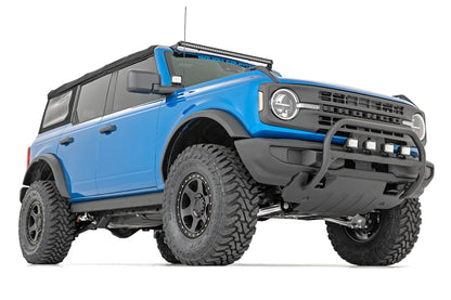 Rough Country 51049 Nudge Bar | 4 Inch Round Led (x4) | Ford Bronco 4WD (2021-2025)