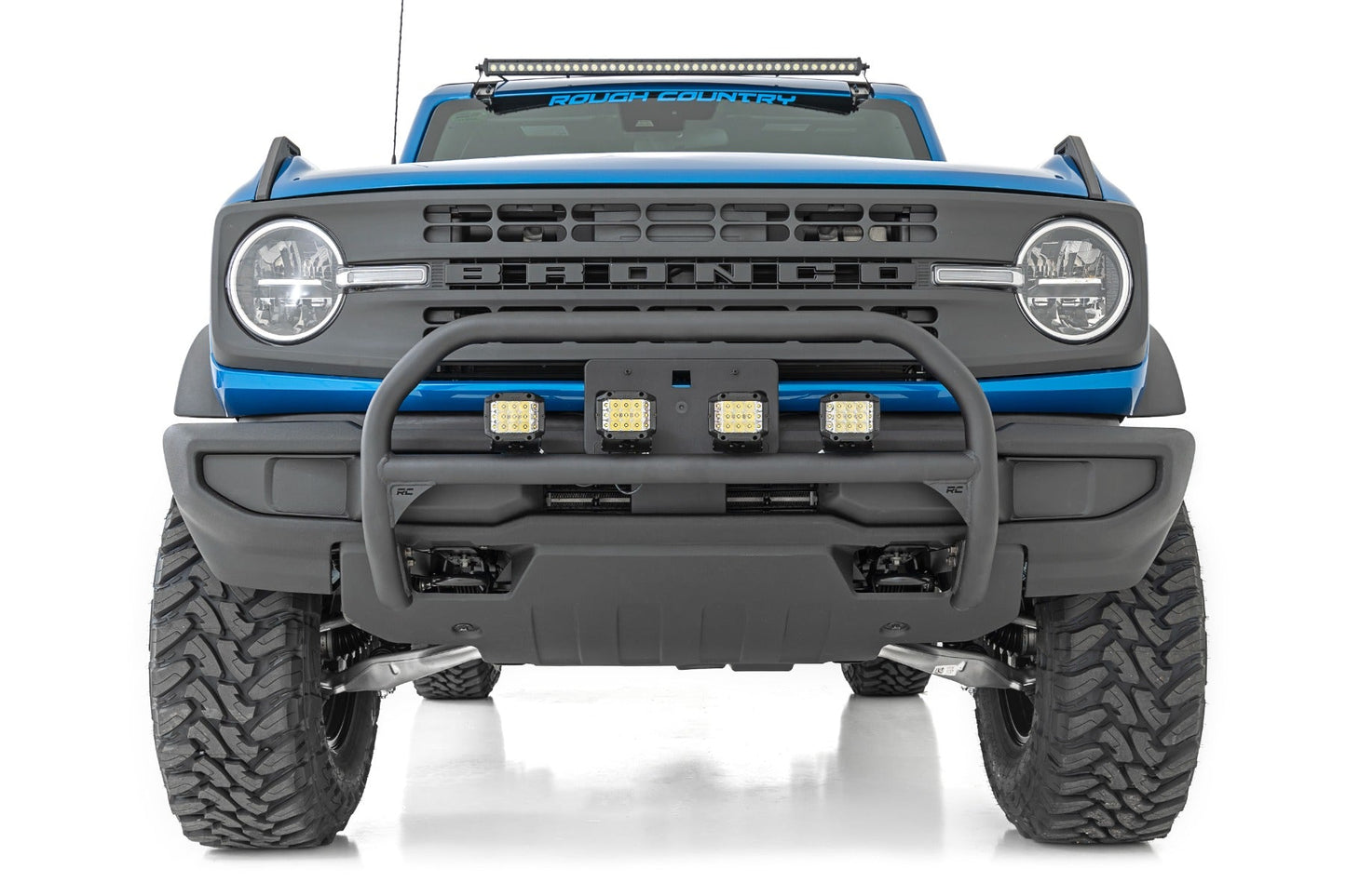 Rough Country 51045 Nudge Bar | Ford Bronco 4WD (2021-2025)