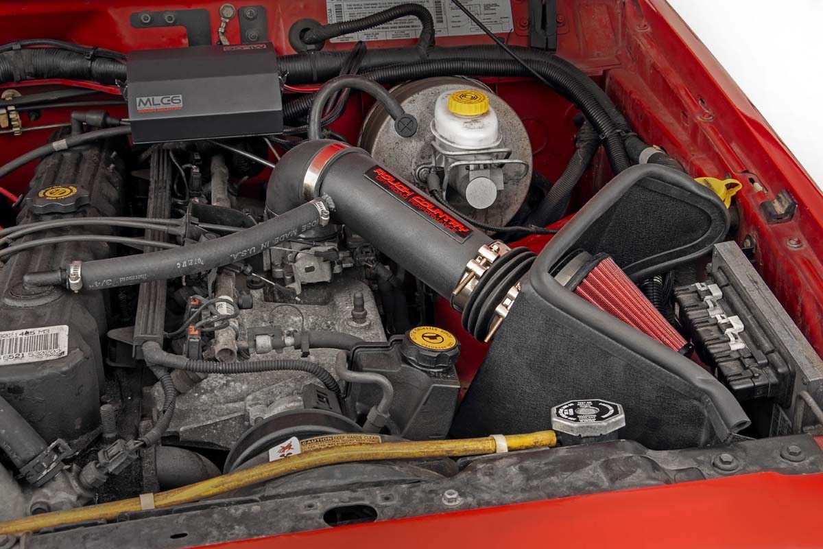 Rough Country 10552 Cold Air Intake Kit | 4.0L | Jeep Cherokee XJ 2WD/4WD (1991-2001)