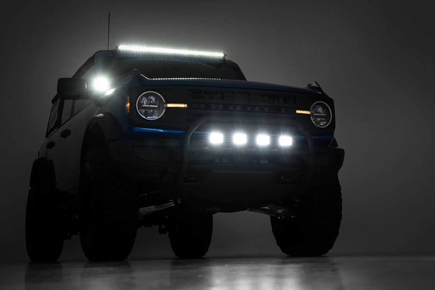 Rough Country 70740BL 40 Inch Black Series LED Light Bar | Single Row