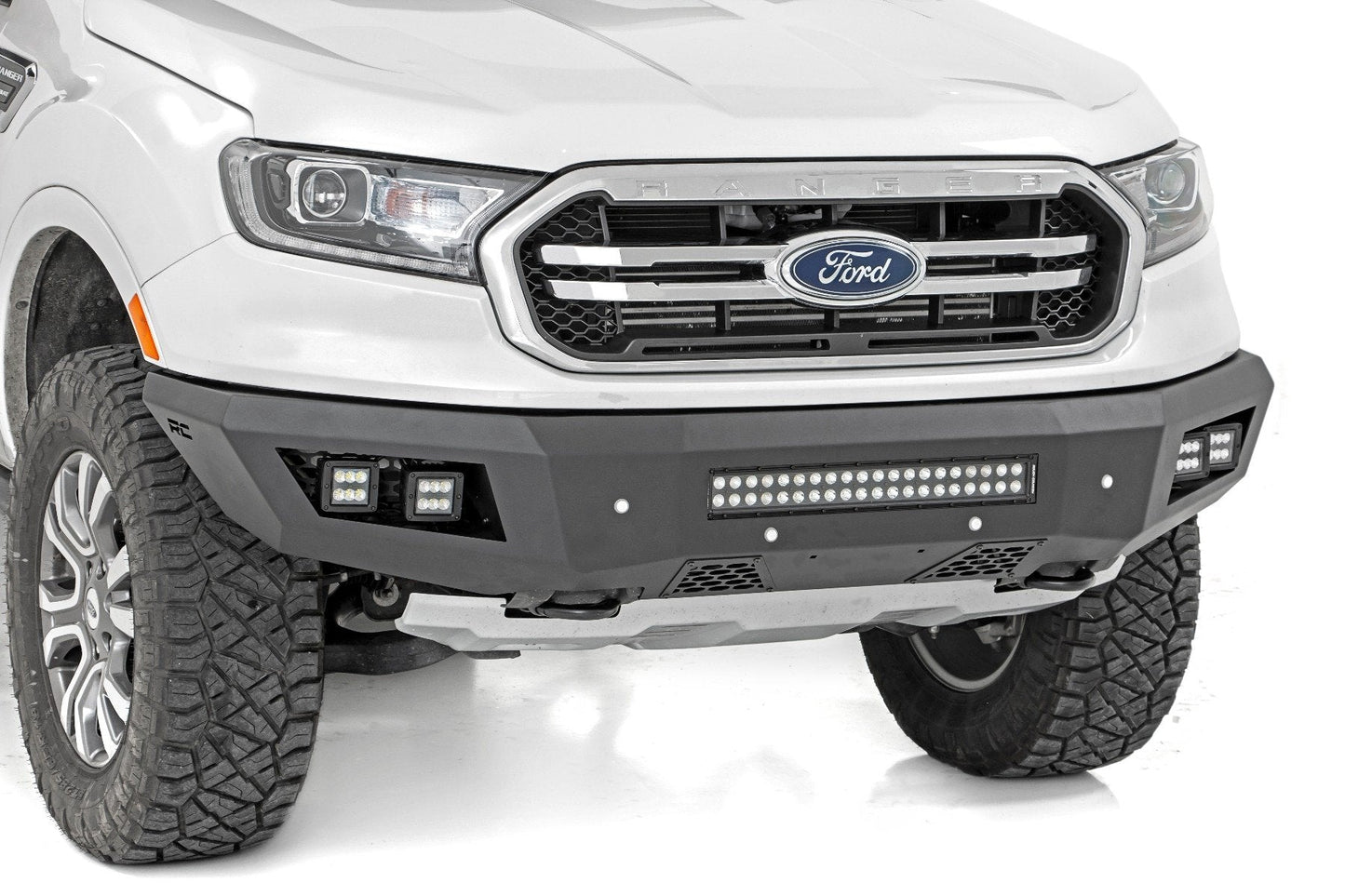 Rough Country 10759 Front Bumper | Ford Ranger 2WD/4WD (2019-2023)