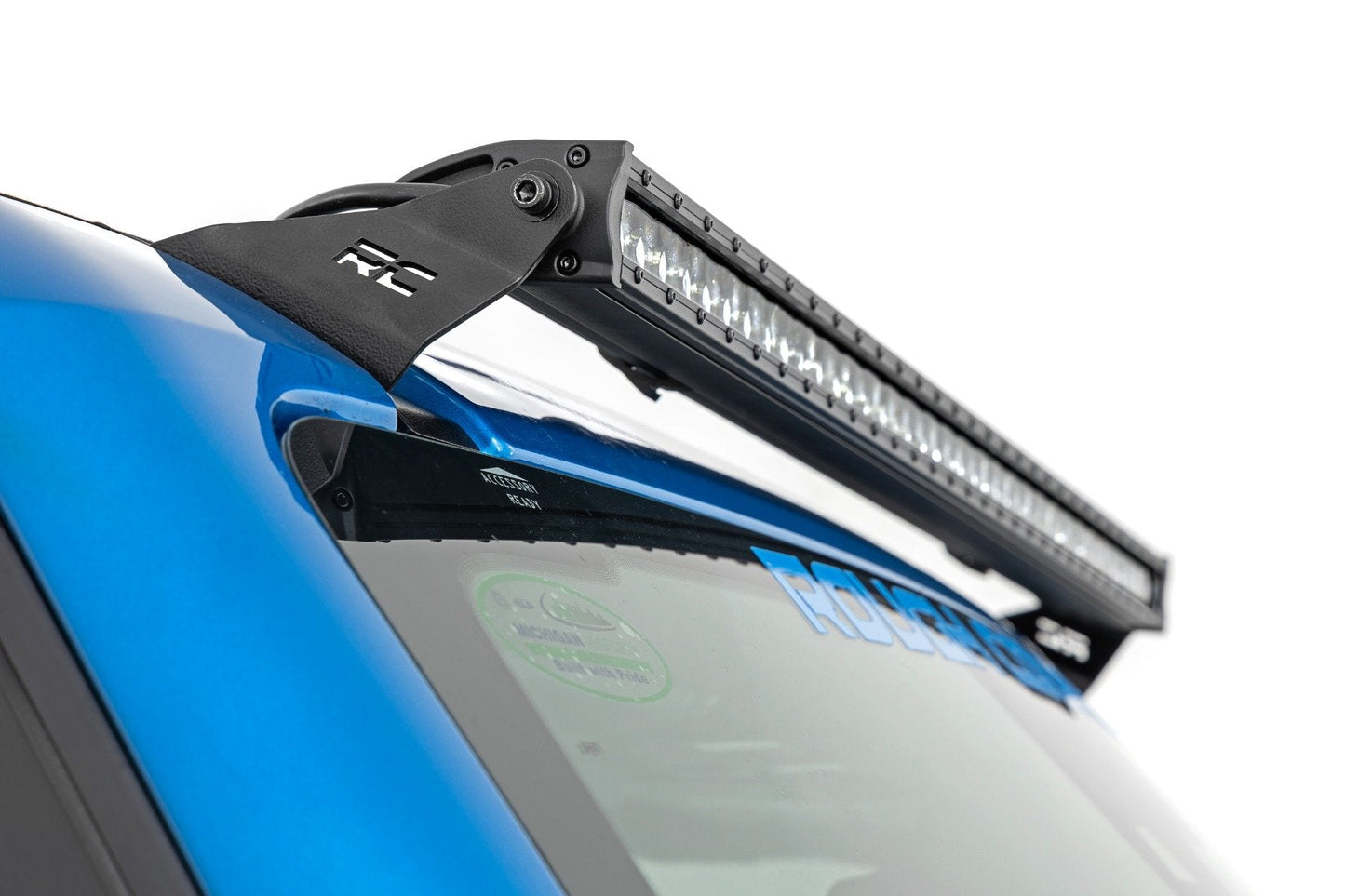 Rough Country 82041 LED Light Kit | Upper Windshield | 40" Spectrum Single Row | Ford Bronco (21-25)
