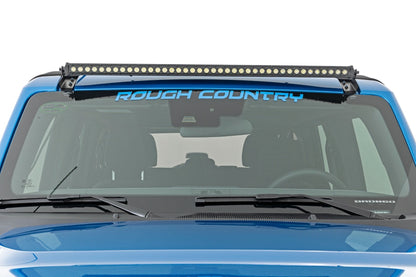 Rough Country 70740BL 40 Inch Black Series LED Light Bar | Single Row