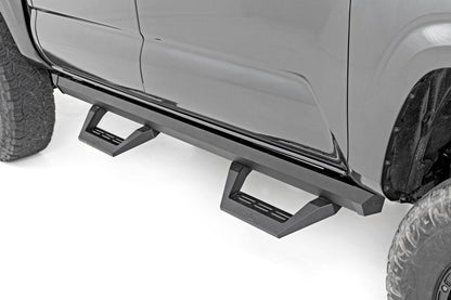 Rough Country 71000A SRX2 Adj Aluminum Step | Double Cab | Toyota Tacoma 2WD/4WD (2005-2023)