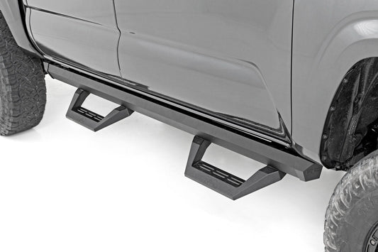 Rough Country 71000A SRX2 Adj Aluminum Step | Double Cab | Toyota Tacoma 2WD/4WD (2005-2023)