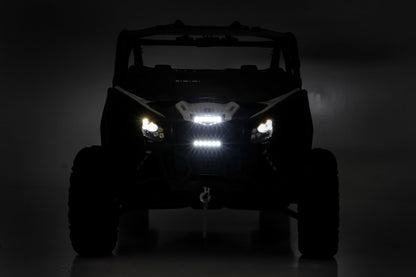 Rough Country 70416ABL 6 Inch Black Series LED Light Bar | Slim Line