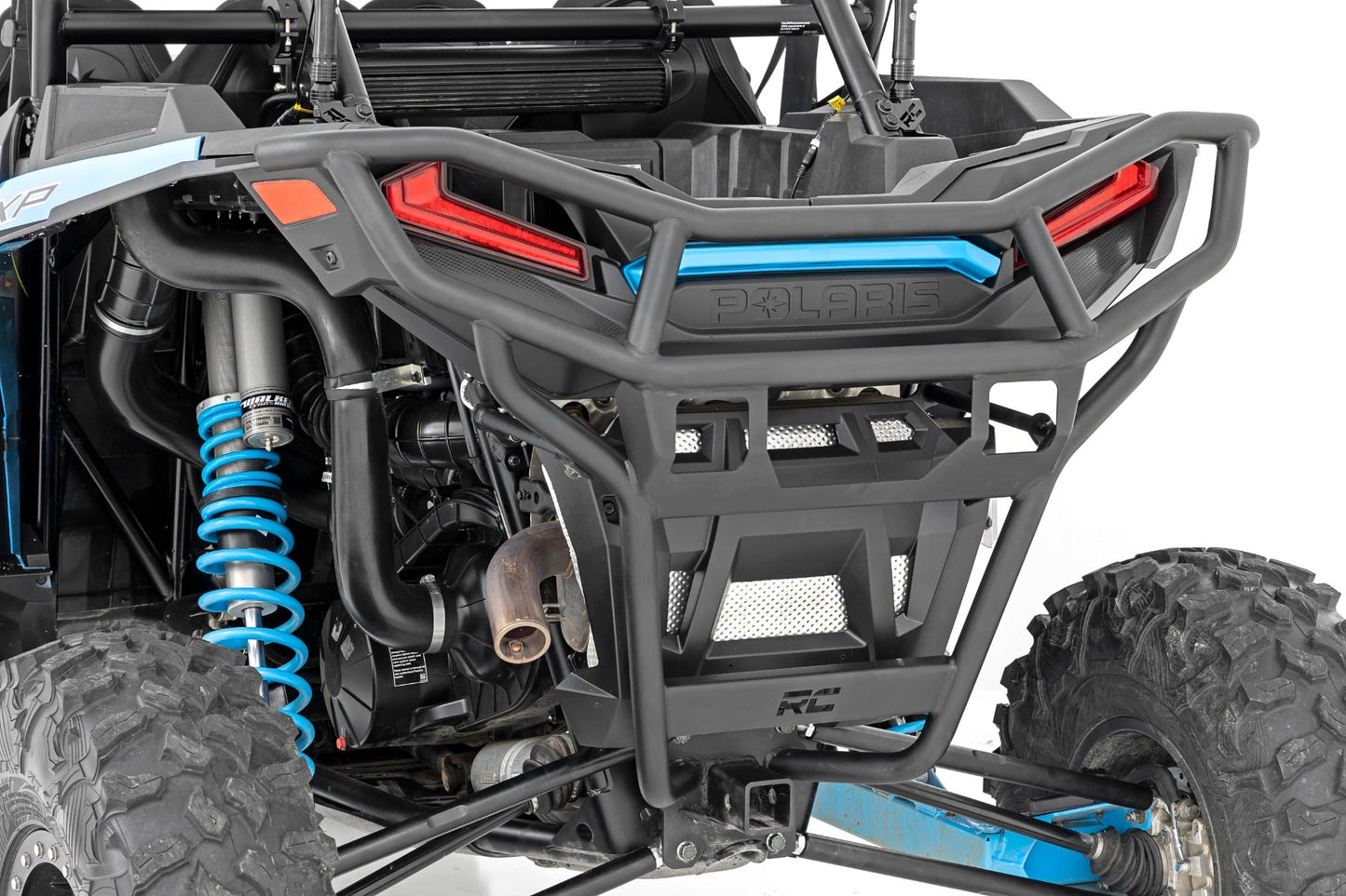 Rough Country 93118 Tubular Bumper | Rear w/ Receiver Hitch | Polaris RZR XP1000 | Polaris RZR XP 1000