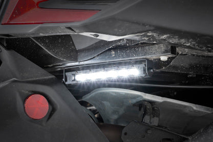 Rough Country 70406A 6 Inch Chrome Series LED Light Bar| Slim Line | Pair