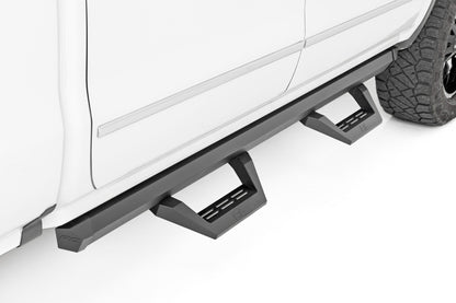 Rough Country 11009A SRX2 Adj Aluminum Step | Crew Cab | Chevy/GMC 1500/2500HD/3500HD (07-18 & Classic)