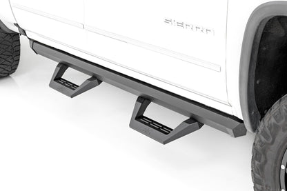 Rough Country 11009A SRX2 Adj Aluminum Step | Crew Cab | Chevy/GMC 1500/2500HD/3500HD (07-18 & Classic)