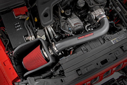 Rough Country 10479 3.6L Cold Air Intake Kit | Jeep Gladiator JT/Wrangler JL 4WD (2018-2025)