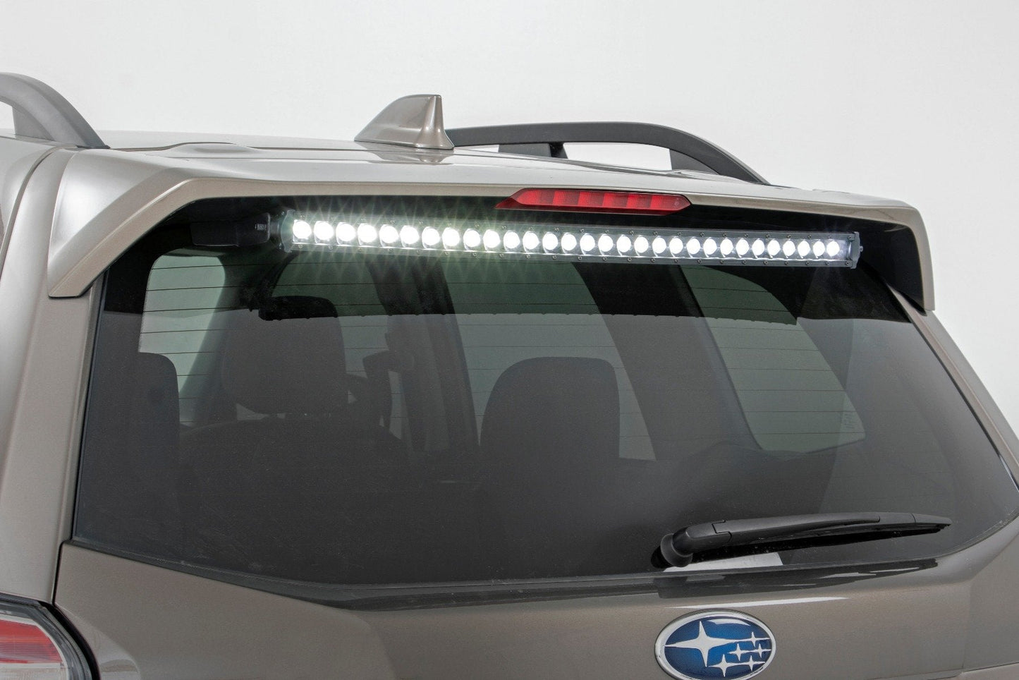 Rough Country 72730BL 30 Inch Black Series LED Light Bar | Curved | Single Row