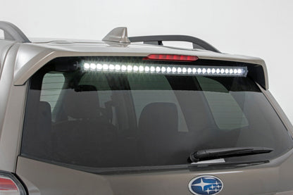 Rough Country 72730BL 30 Inch Black Series LED Light Bar | Curved | Single Row