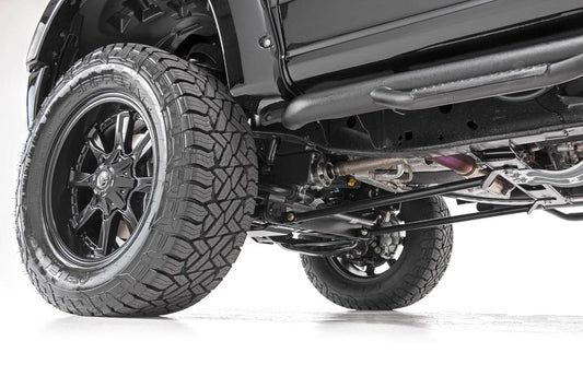 Rough Country 1557BOX6 Kicker Bar Kit | 4-6 Inch Lift | Ford F-150 4WD (2015-2020)