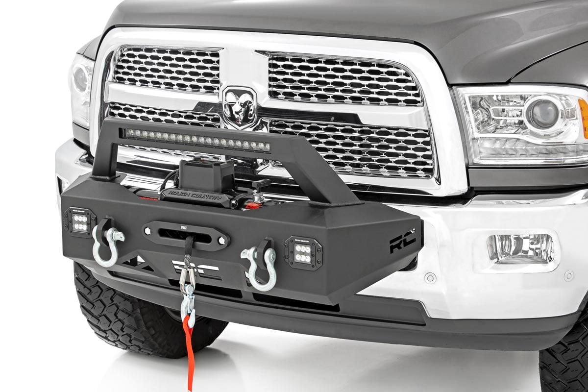 Rough Country 31007 EXO Winch Mount Kit | Ram 2500 2WD/4WD (2014-2018)