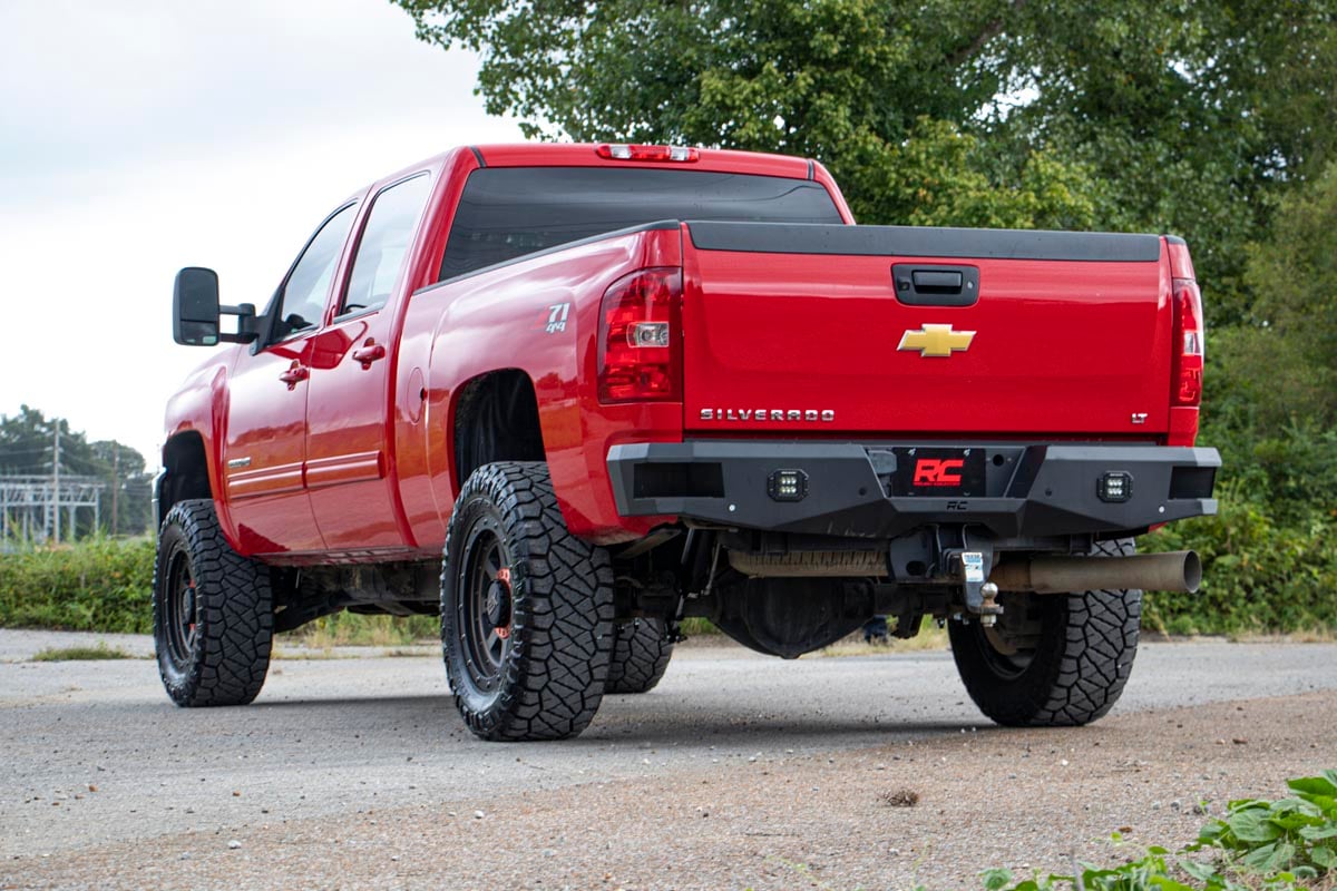 Rough Country 10779 Rear Bumper | Chevy Silverado & GMC Sierra 2500HD/3500HD 2WD/4WD (2011-2019)