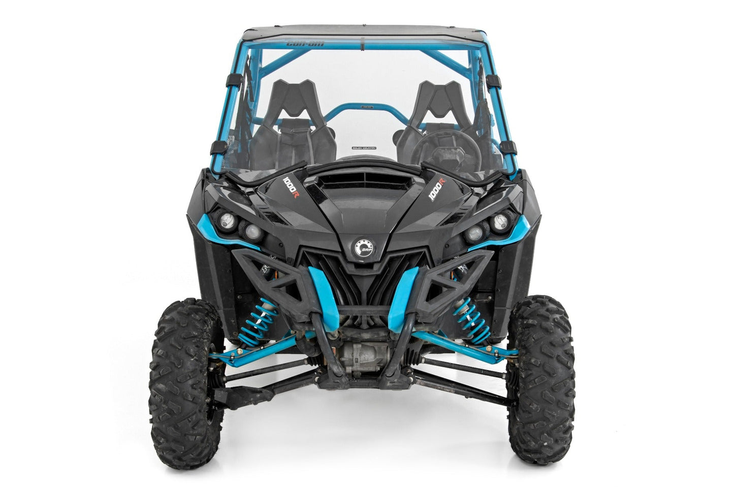 Rough Country 98131830 Full Windshield | Scratch Resistant | Can-Am Maverick Max 1000R X