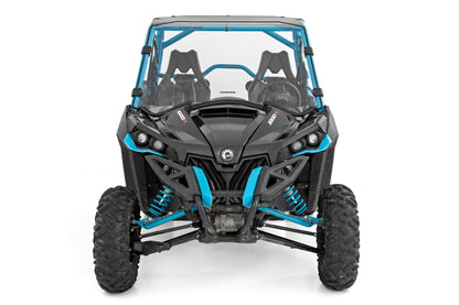 Rough Country 98131830 Full Windshield | Scratch Resistant | Can-Am Maverick Max 1000R X