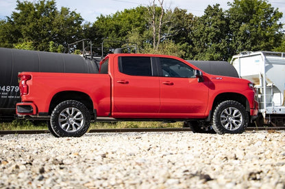 Rough Country 28257RED 3.5 Inch Lift Kit | Vertex/V2 | Rear Mono Leaf | Chevy Silverado 1500 (22-24)