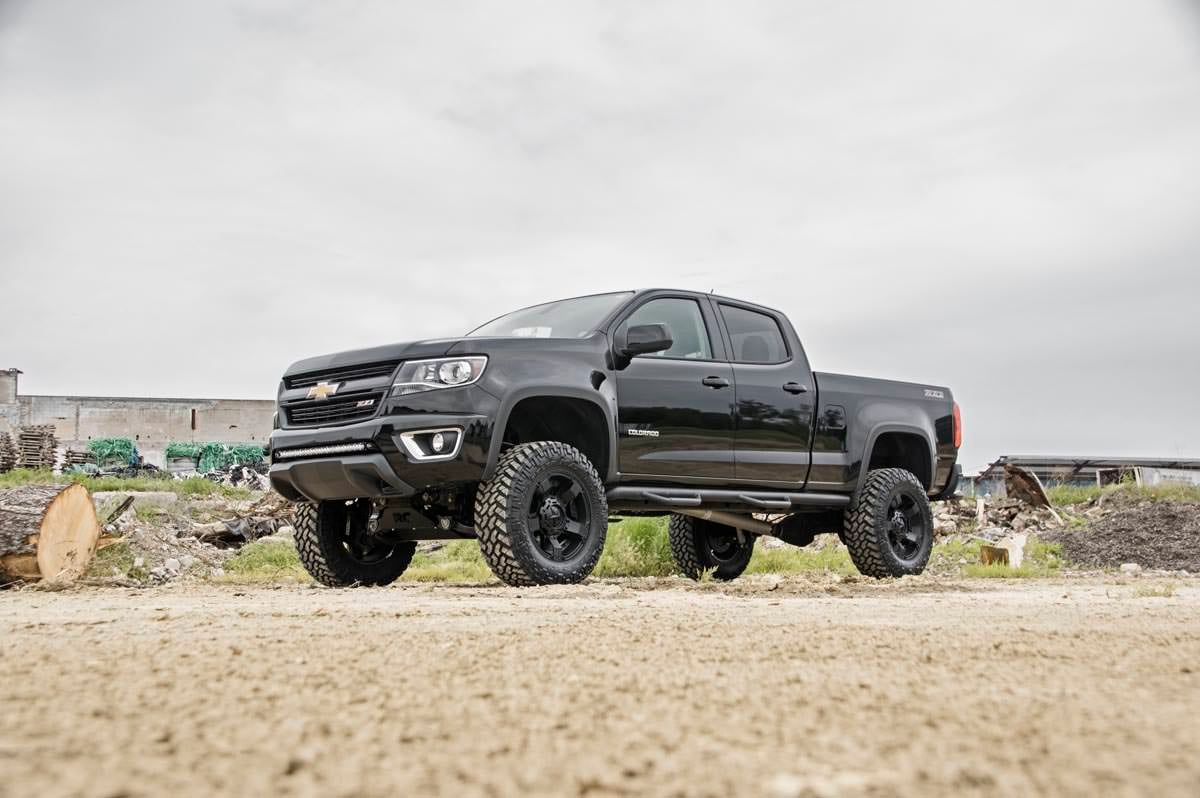Rough Country 70536 LED Light Mount | Bumper | 30" | Chevy/GMC Canyon/Colorado 2WD/4WD (15-22)