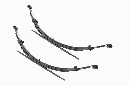 Rough Country 8034Kit Rear Leaf Springs | 4" Lift | Pair | Dodge/Plymouth Trailduster (74-81)/W100 Truck (70-89)