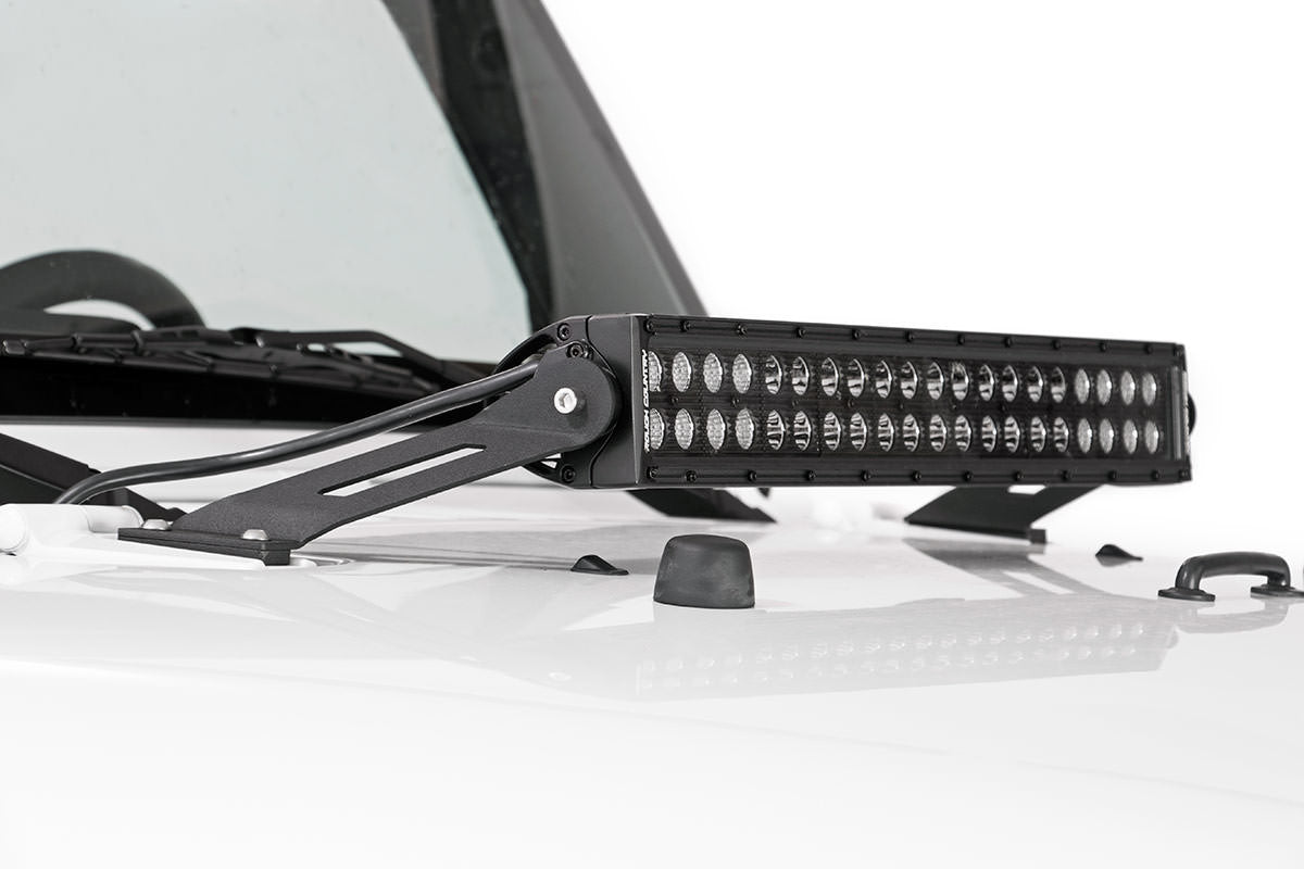 Rough Country 70920BL 20 Inch Black Series LED Light Bar | Dual Row