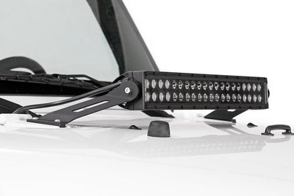 Rough Country 70920BL 20 Inch Black Series LED Light Bar | Dual Row