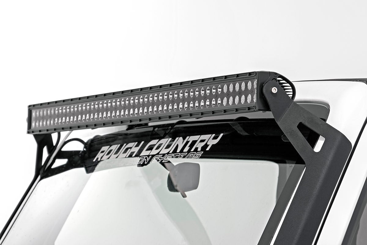 Rough Country 70950BL 50 Inch Black Series LED Light Bar | Dual Row