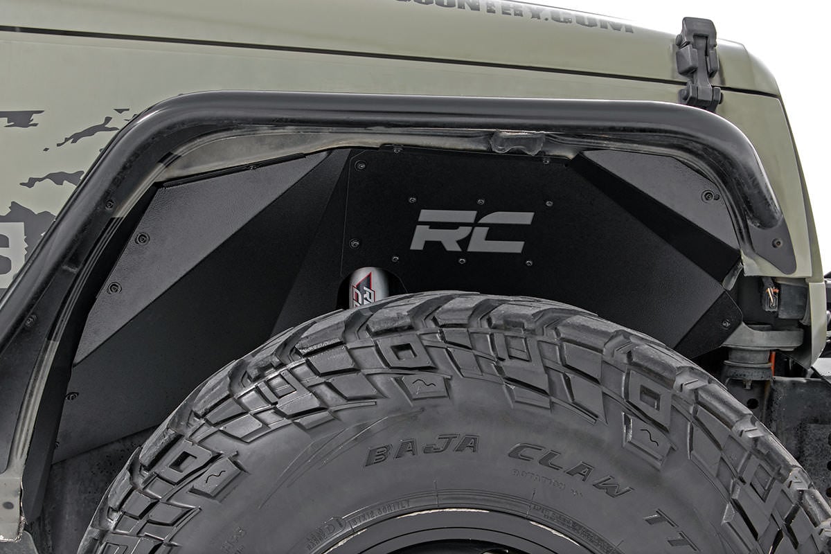 Rough Country 1195 Inner Fenders | Front | Jeep Wrangler JK/Wrangler Unlimited  (2007-2018)