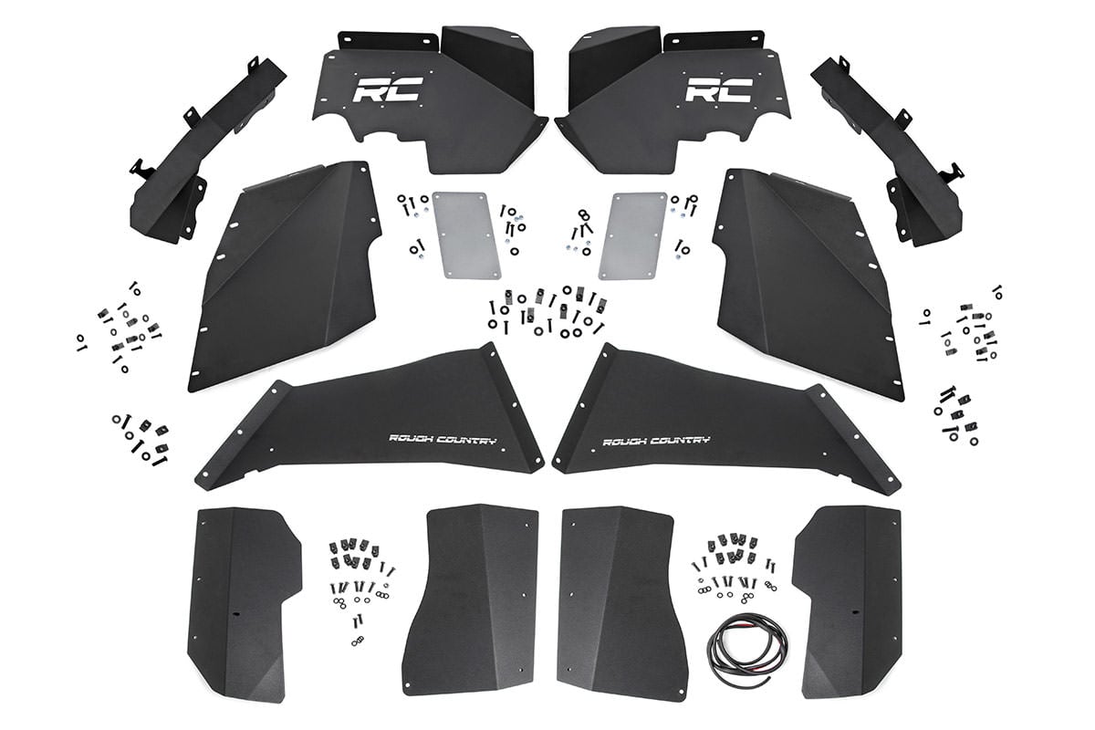 Rough Country 10511 Inner Fenders | FR & RR | Jeep Wrangler JK/Wrangler Unlimited  (2007-2018)