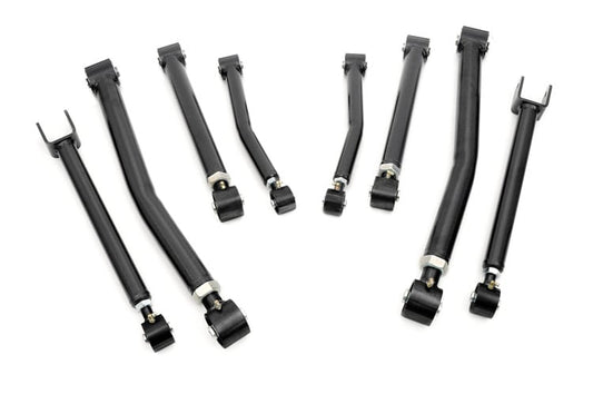 Rough Country 11300 X-Flex Control Arms | Complete Set | Jeep Wrangler JK/Wrangler Unlimited (07-18)