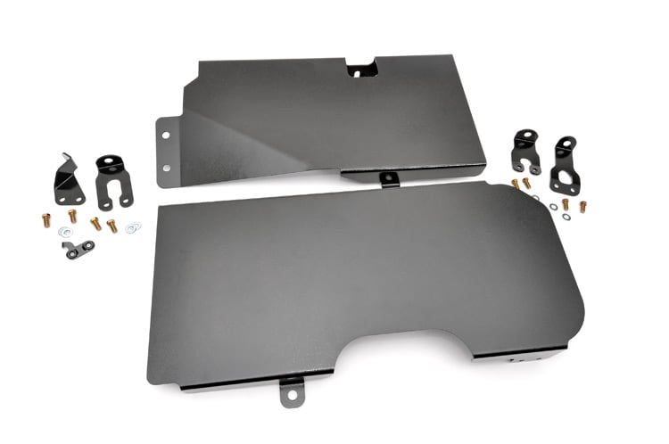 Rough Country 795 Gas Tank Skid Plate | Jeep Wrangler Unlimited 2WD/4WD (2007-2018)