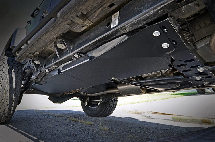 Rough Country 795 Gas Tank Skid Plate | Jeep Wrangler Unlimited 2WD/4WD (2007-2018)