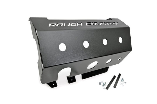 Rough Country 779 Muffler Skid Plate | Jeep Wrangler JK/Wrangler Unlimited  (2007-2018)