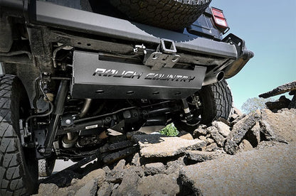 Rough Country 779 Muffler Skid Plate | Jeep Wrangler JK/Wrangler Unlimited  (2007-2018)