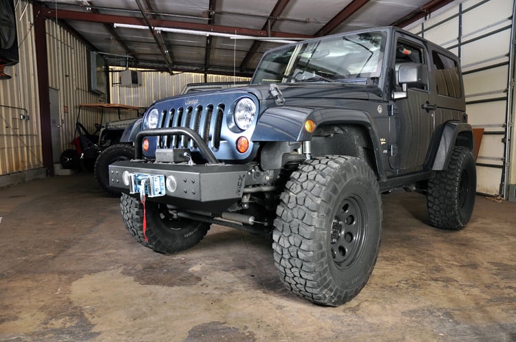Rough Country 1056 Bumper Light Mount Bar | Jeep Cherokee XJ 2WD/4WD (1984-2001)