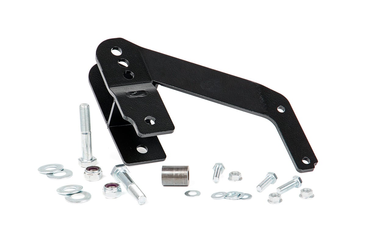 Rough Country 1167 Track Bar Bracket | Rear | 2.5-6 Inch Lift | Jeep Wrangler JK/Wrangler Unlimited (07-18)