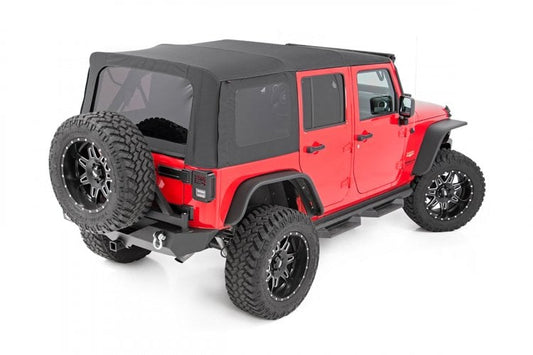 Rough Country RC85460.35 Soft Top | Replacement | Black | 2 Door | Jeep Wrangler JK 4WD (2010-2018)