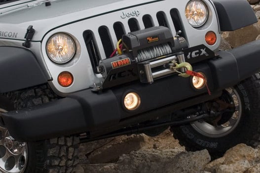 Rough Country 1162 Winch Mounting Plate | Factory Bmpr | Jeep Wrangler JK/Wrangler Unlimited (07-18)